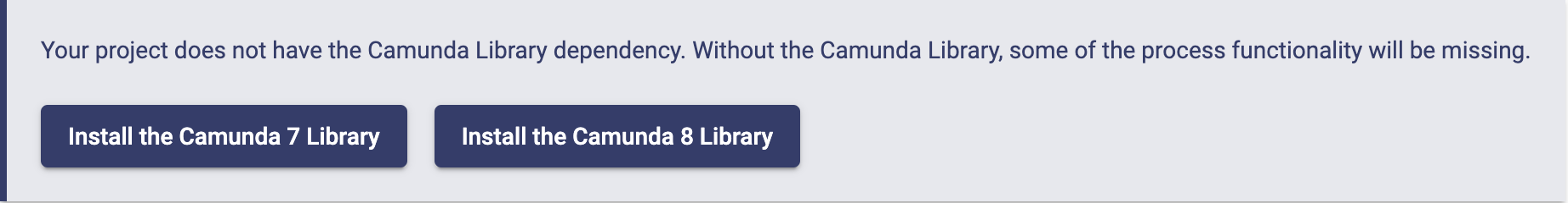 Install Camunda library