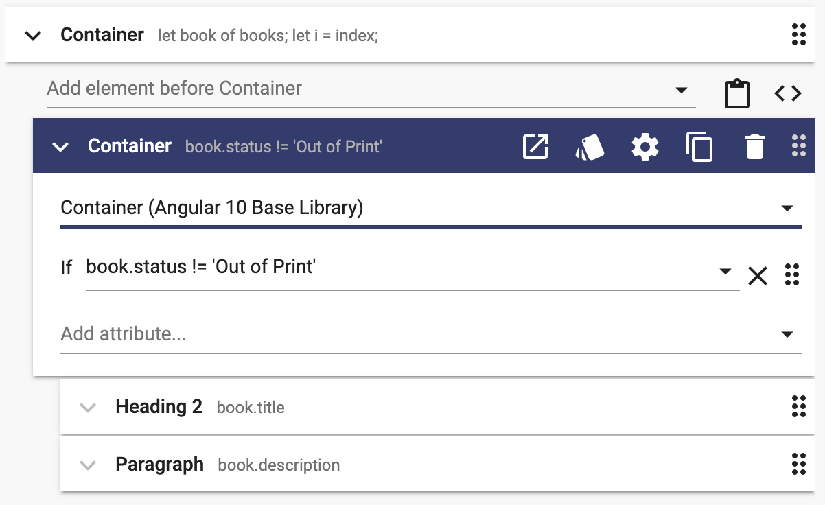 Handling conditional repeat with 2 containers (parent/child)