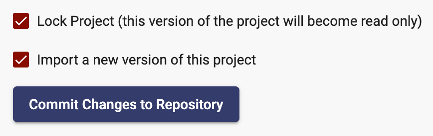 Options while commiting configuration