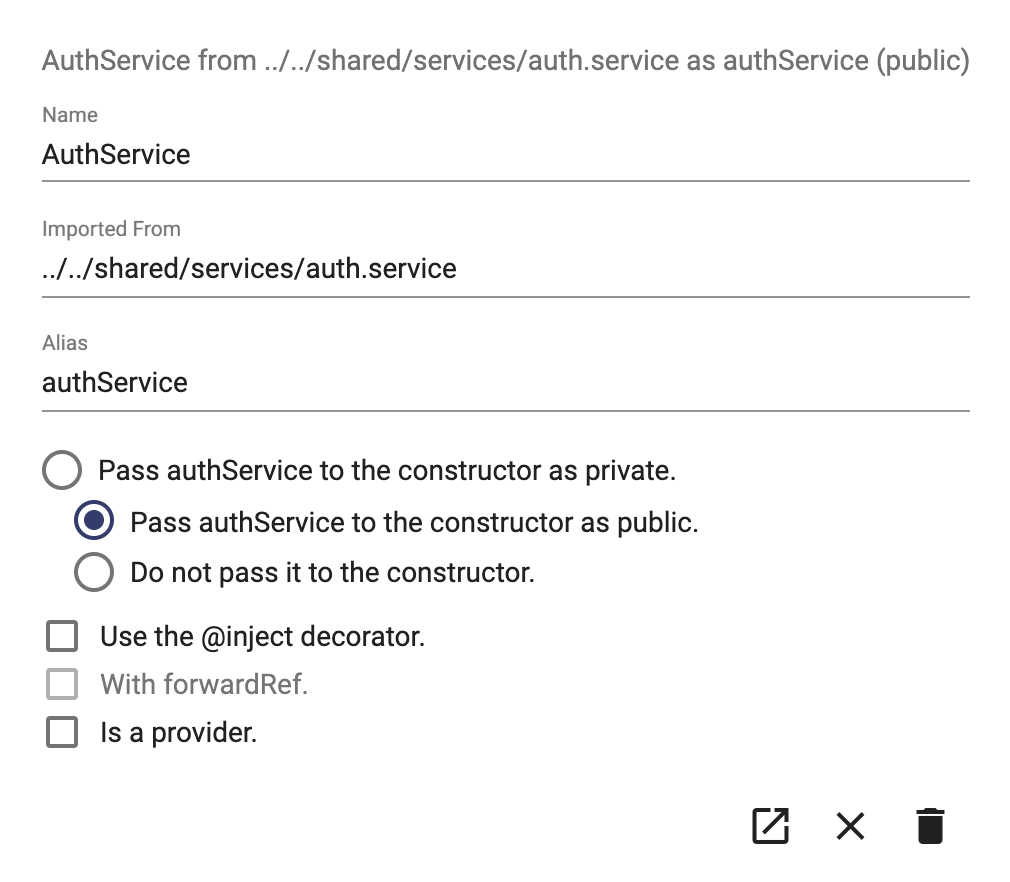 Dependency configuration