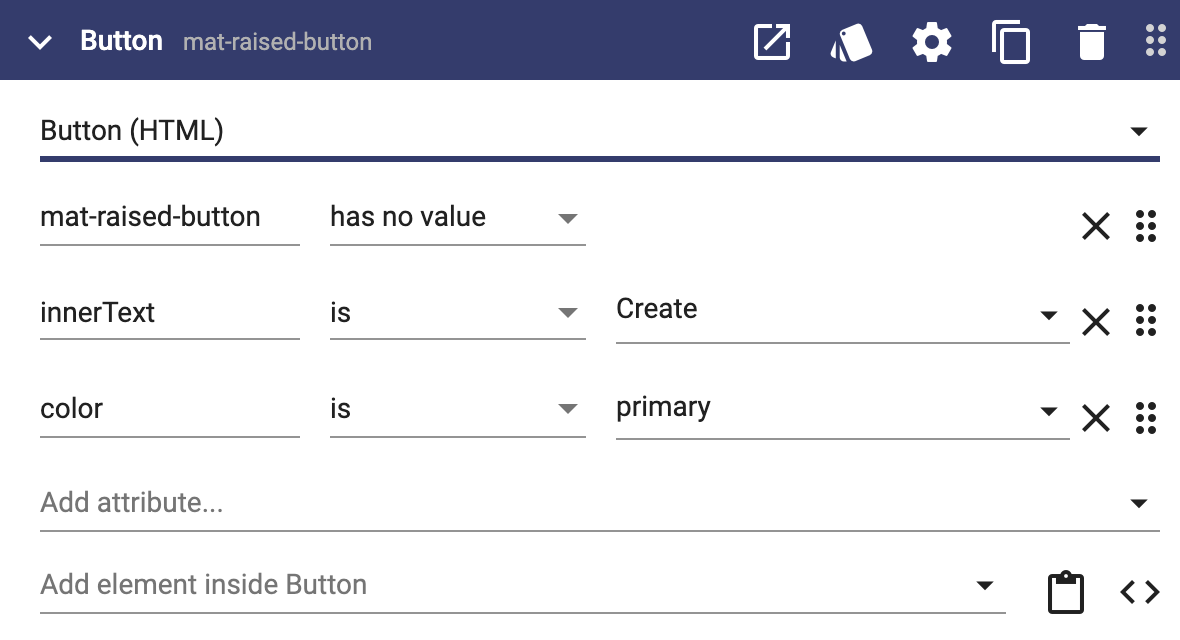 Button component