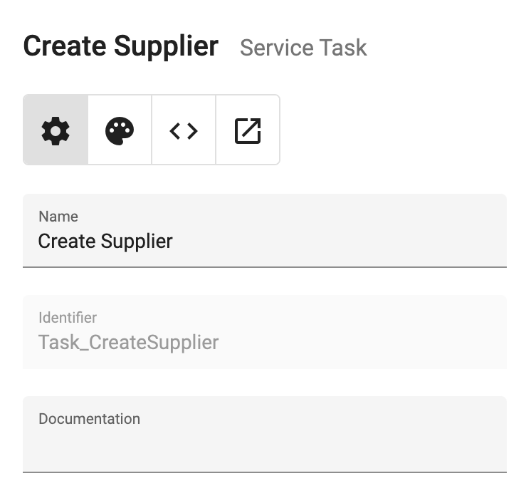 Service task section